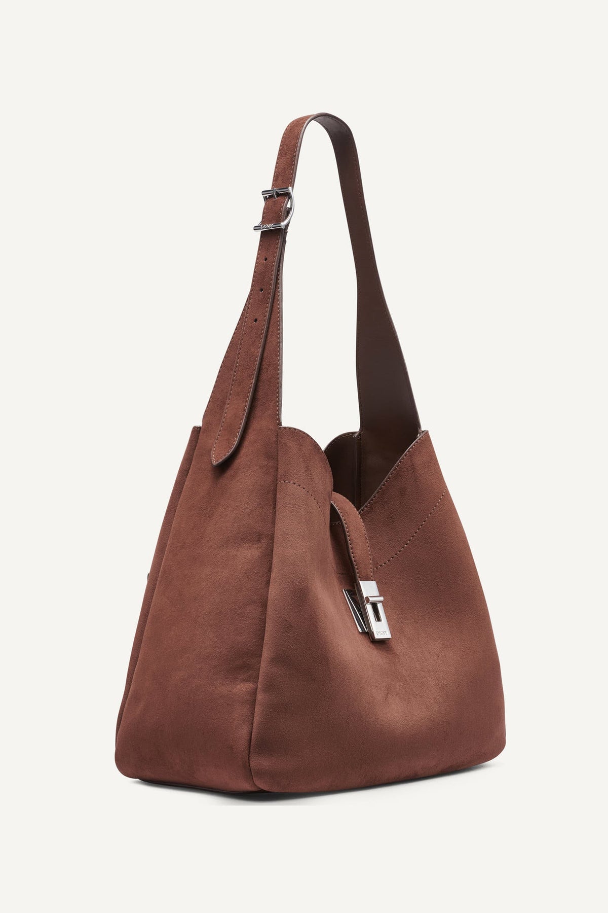 DARIA LARGE HOBO BAG Saddle | DKNY