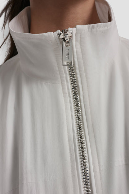 1989 LOGO TRENCH JACKET Ivory | DKNY
