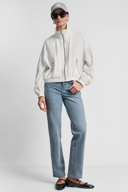 1989 LOGO TRENCH JACKET Ivory | DKNY