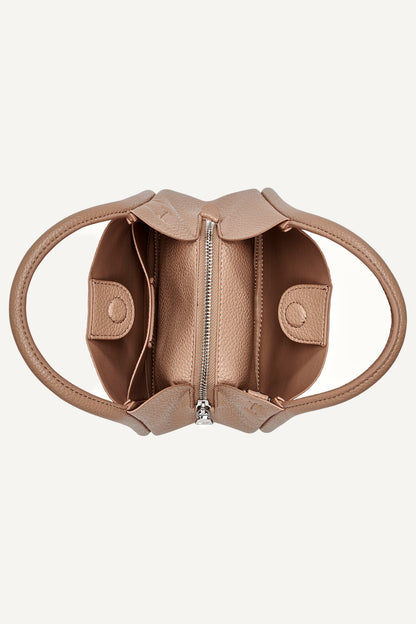 CAPRI HOBO CROSSBODY BAG Cappuccino | DKNY