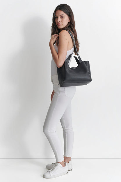 WILLA SATCHEL CAPPUCCINO | DKNY