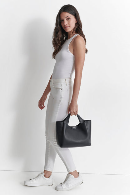 WILLA SATCHEL CAPPUCCINO | DKNY