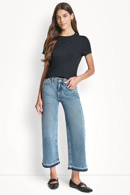 MID-RISE CROPPED WIDE LEG Cedar Hill | DKNY