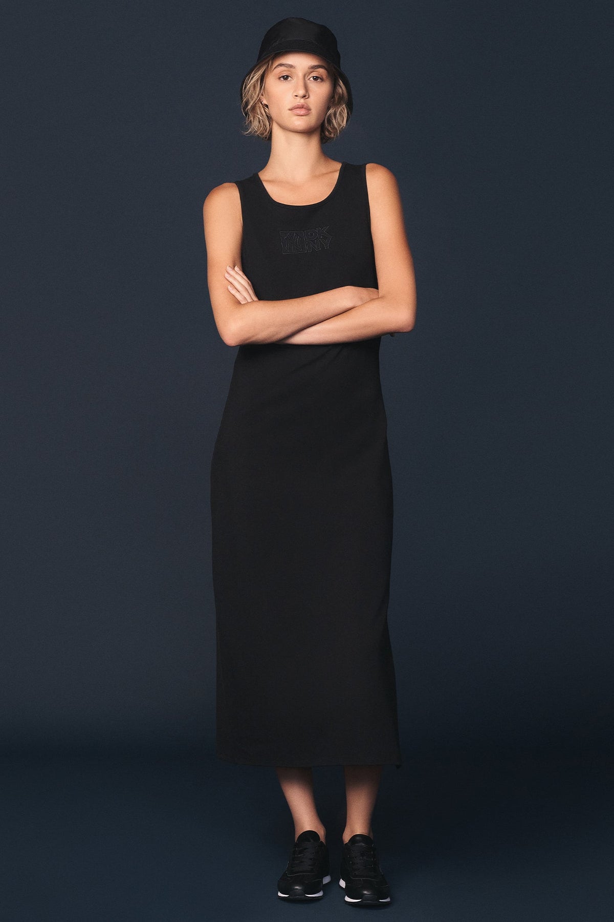 DKNY X YANKEES TANK DRESS Black | DKNY