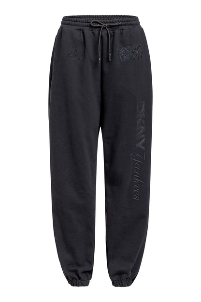 DKNY X YANKEES EMBELLISHED TRACK PANT Black | DKNY