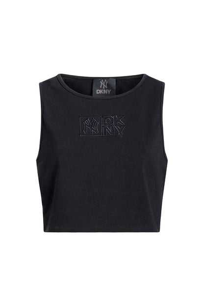DKNY X YANKEES CROPPED TANK Black | DKNY
