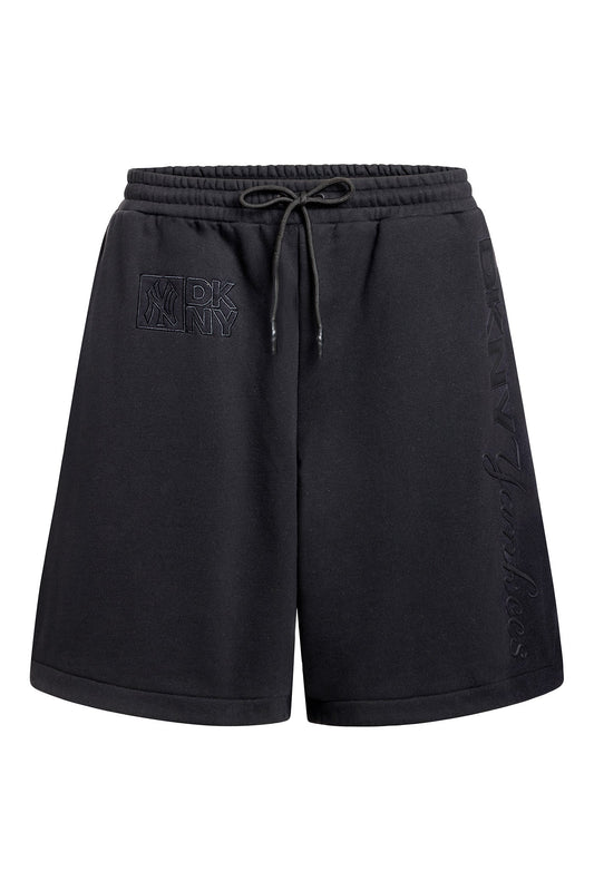 DKNY X YANKEES EMBROIDERED SHORT Black | DKNY