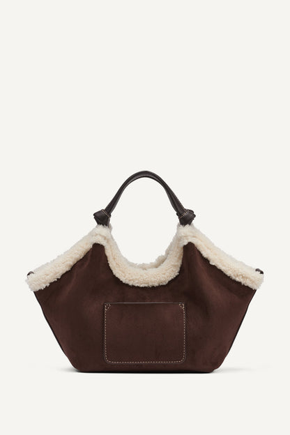 PAULA SMALL COMMUTER LOGO TOTE Coffee Bean | DKNY