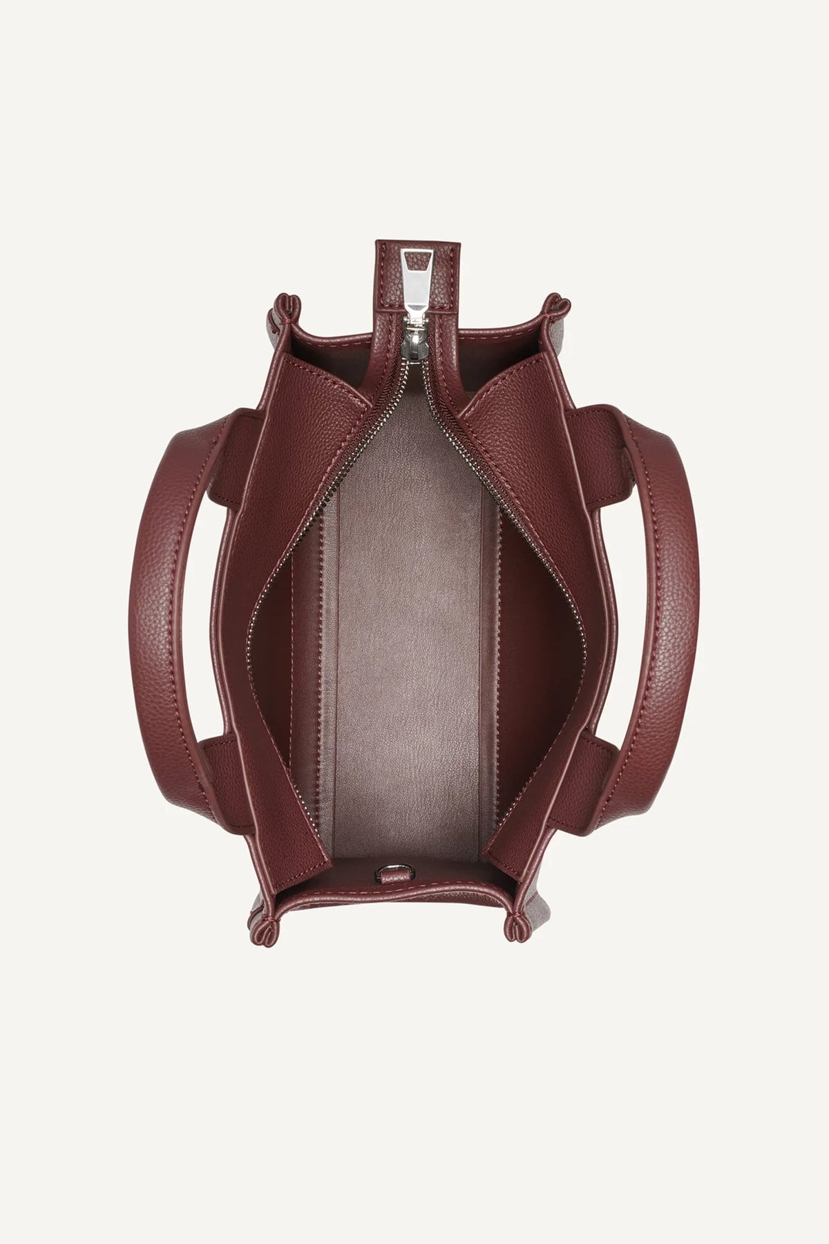 HADLEE SMALL LOGO TOTE AGED WINE | DKNY