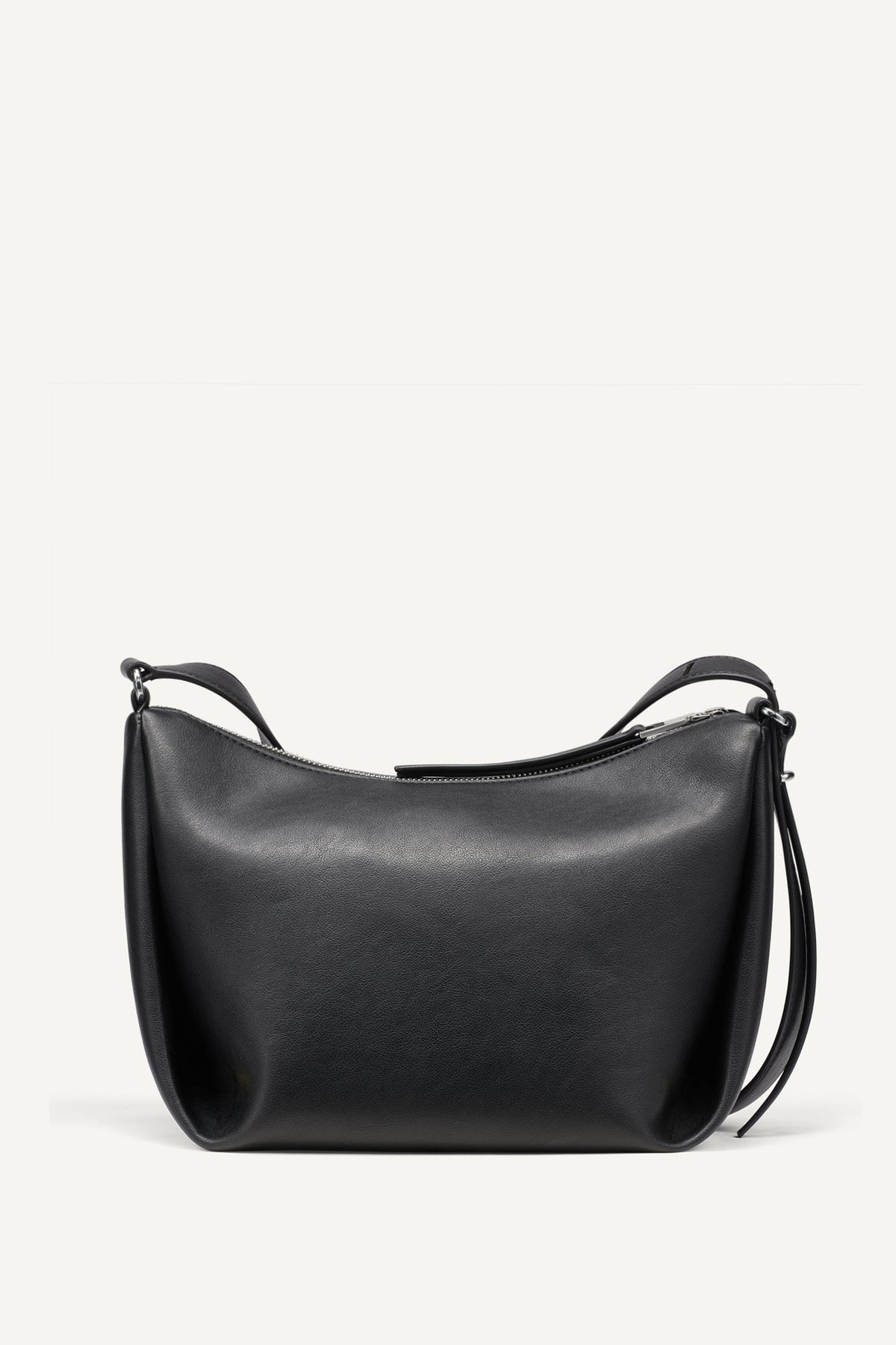 ELICIA CROSSBODY BAG Black/Silver | DKNY