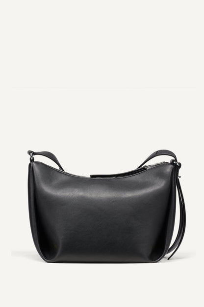 ELICIA CROSSBODY BAG Black/Silver | DKNY