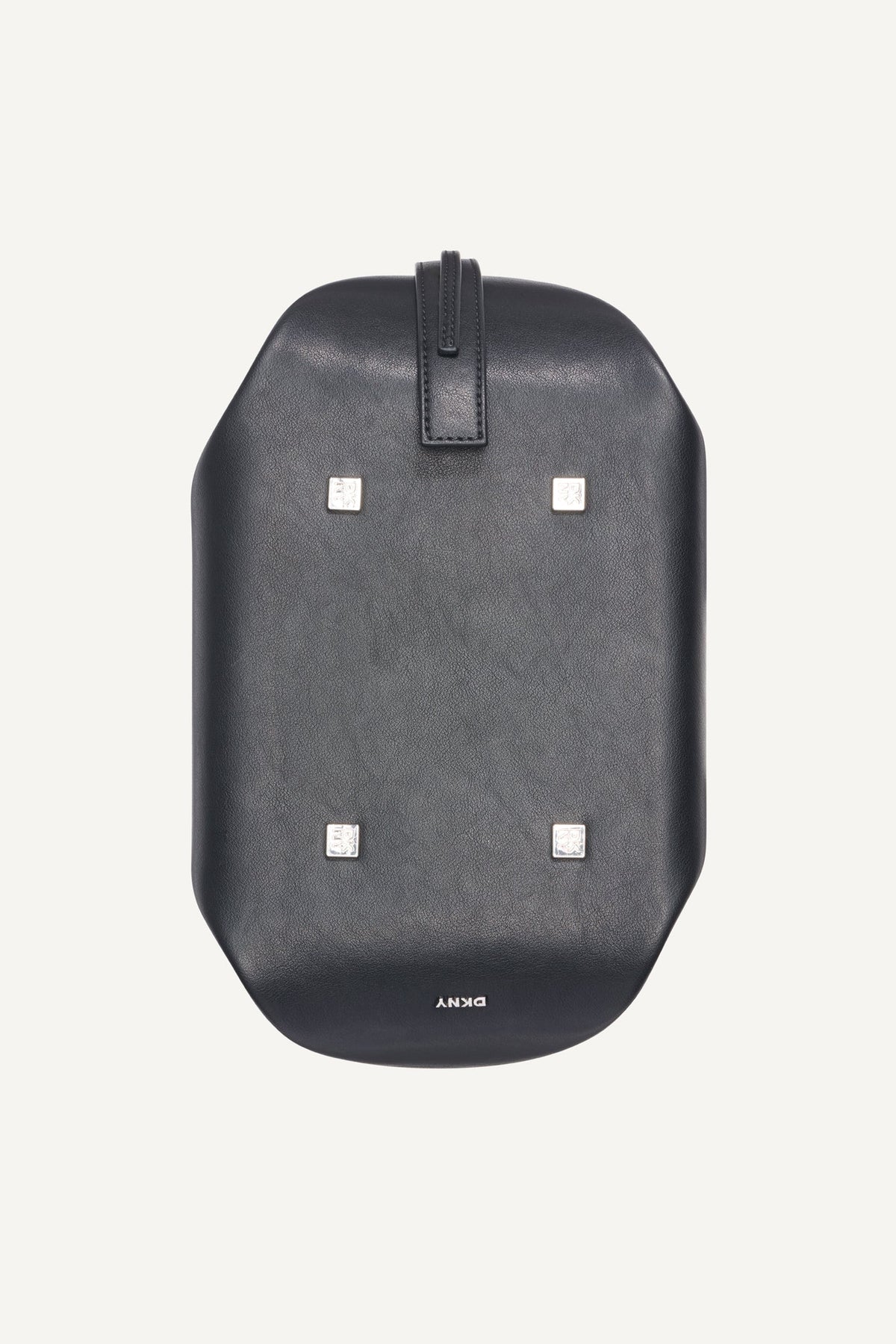 ELICIA CROSSBODY BAG Black/Silver | DKNY