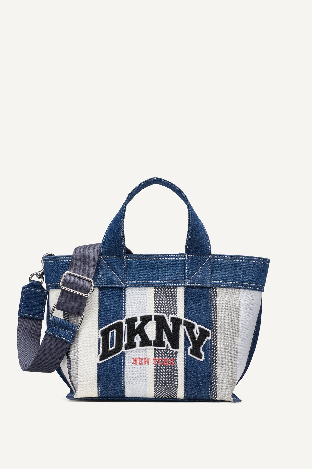 BRADY DENIM SMALL LOGO CROSSBODY BAG Midnight Multi | DKNY