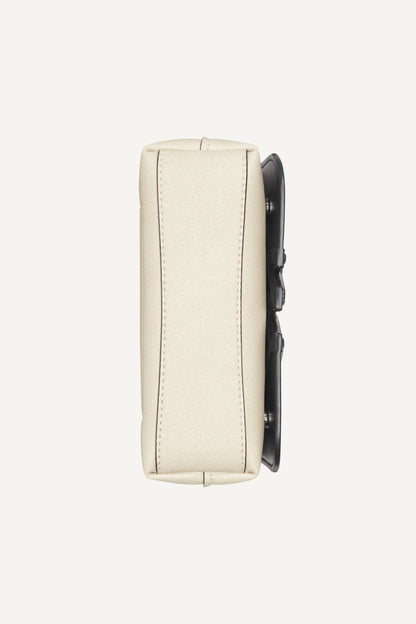 NICOLE LOGO CROSSBODY BAG Natural/Black | DKNY
