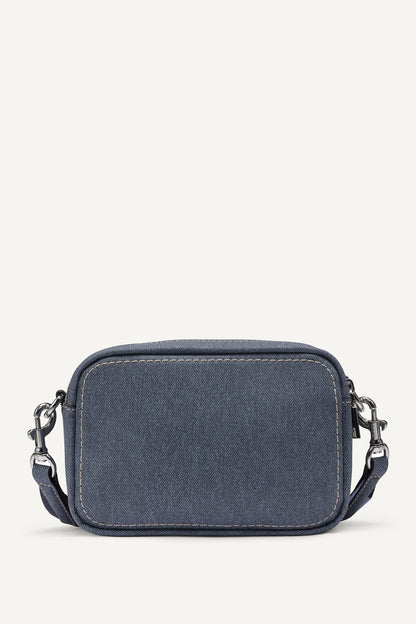 NESSA DENIM CAMERA BAG Denim | DKNY