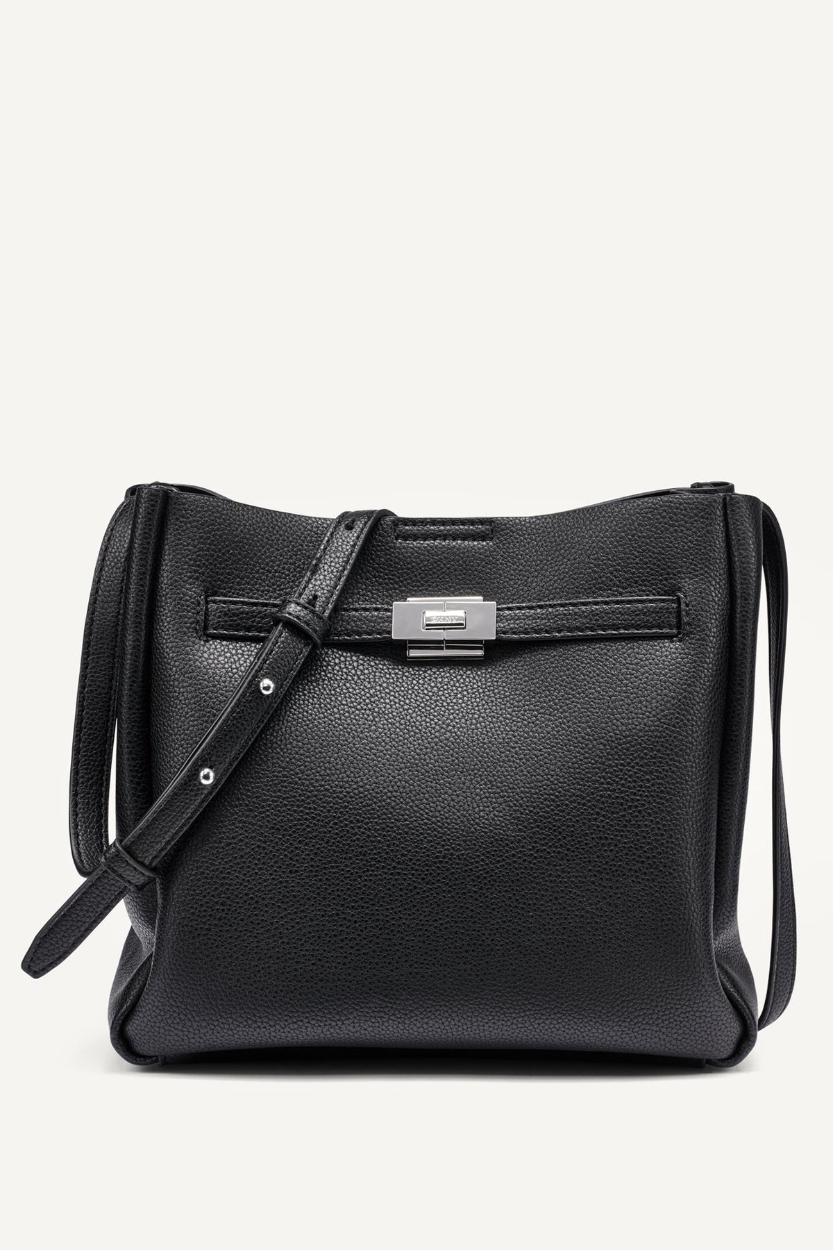 BRYAR CROSSBODY Black/Silver | DKNY