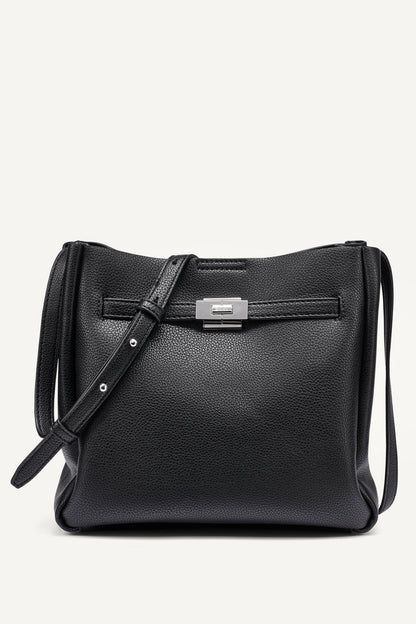 BRYAR CROSSBODY Black/Silver | DKNY
