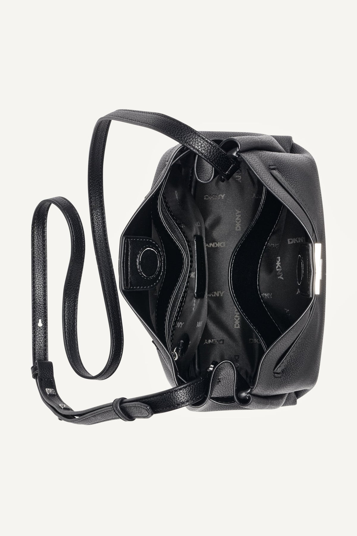 BRYAR CROSSBODY Black/Silver | DKNY