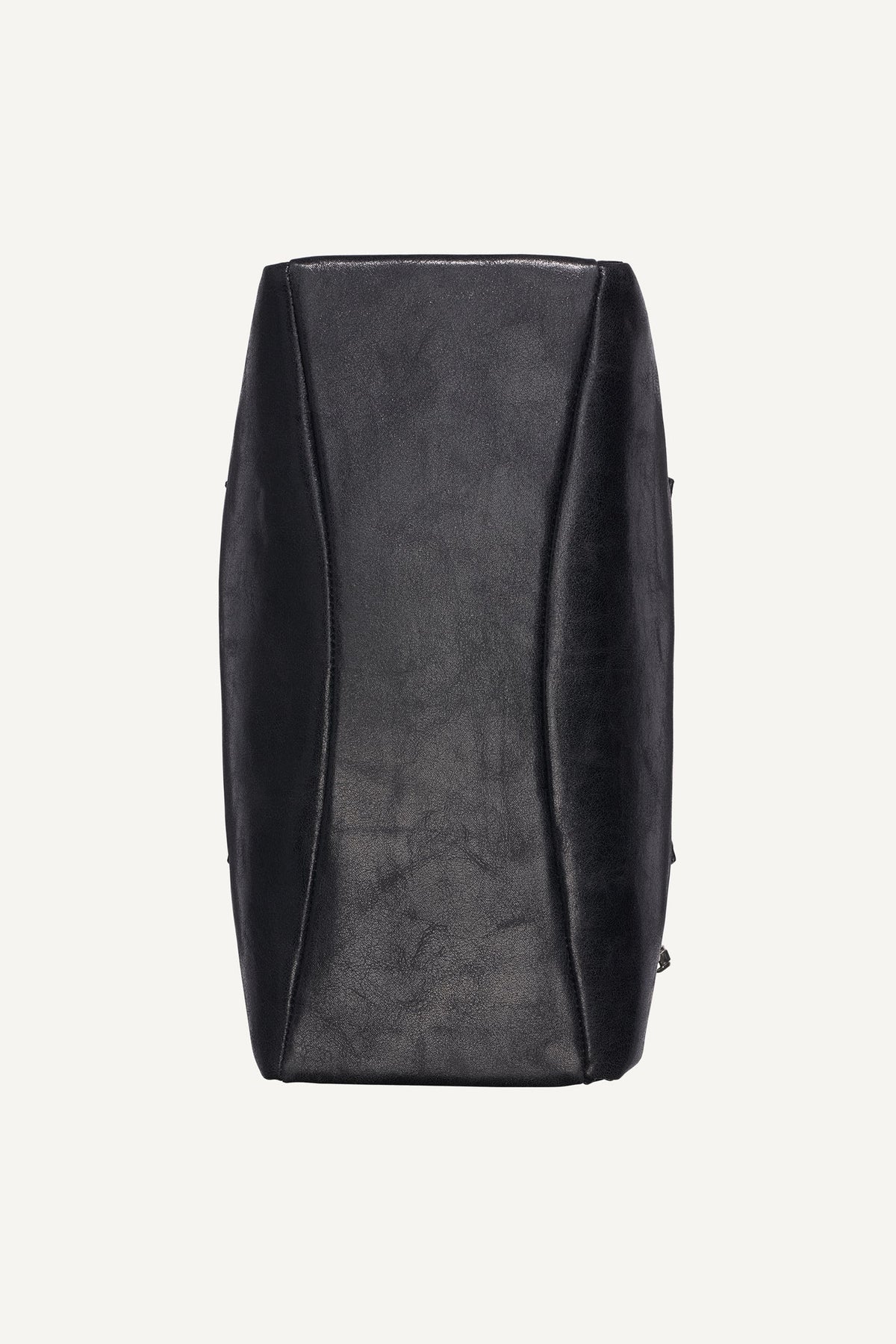 RIVINGTON LARGE LOGO SATCHEL Black/Silver | DKNY