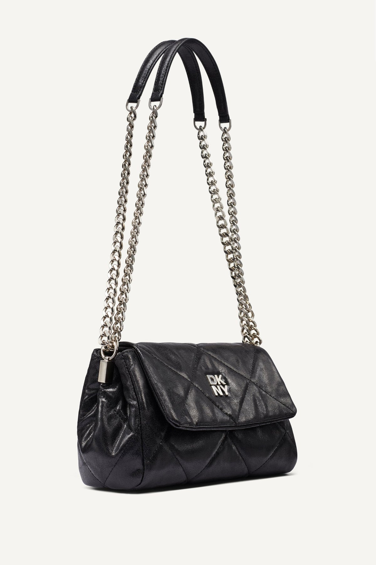 SOHO SMALL FLAP CROSSBODY BAG Coffee Bean | DKNY
