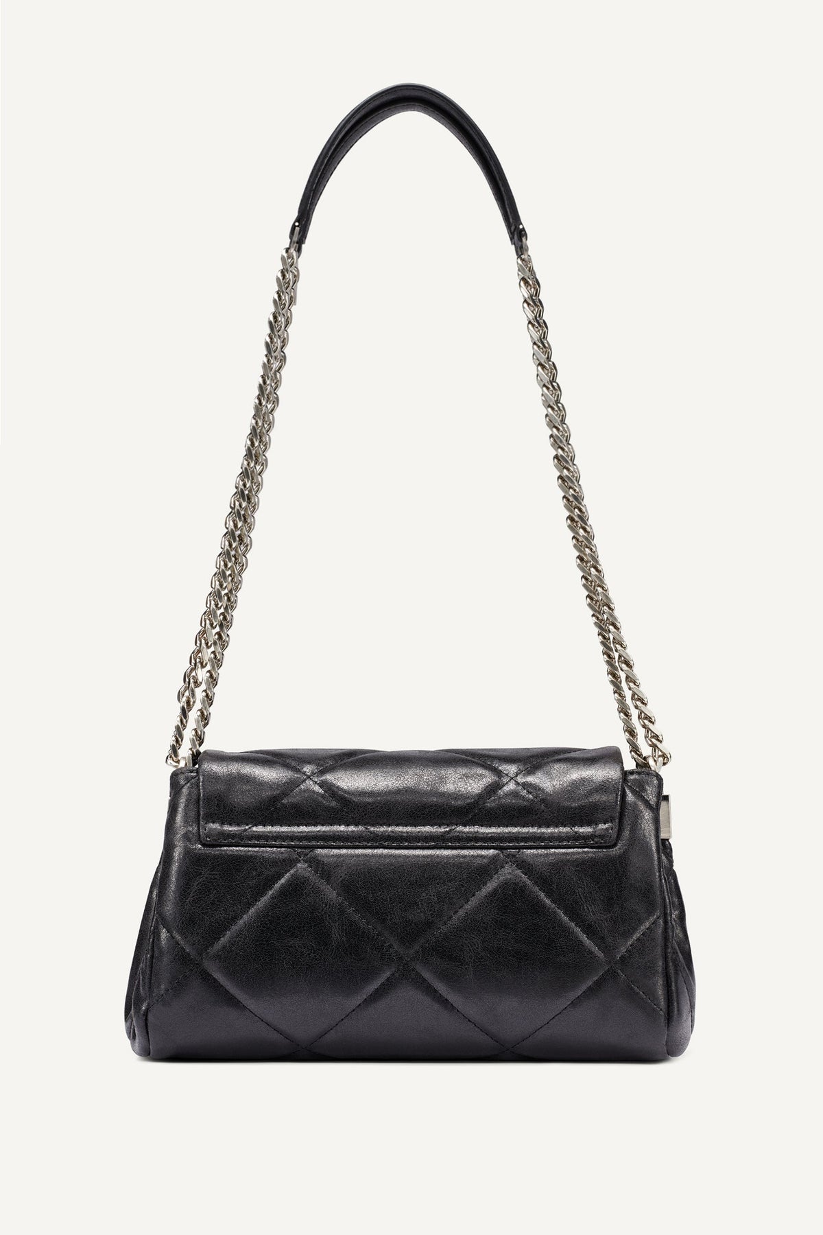 SOHO SMALL FLAP CROSSBODY BAG Coffee Bean | DKNY