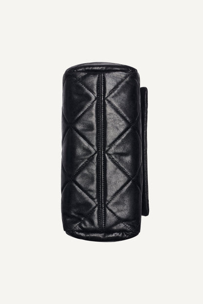SOHO MEDIUM SHOULDER BAG Black/Silver | DKNY