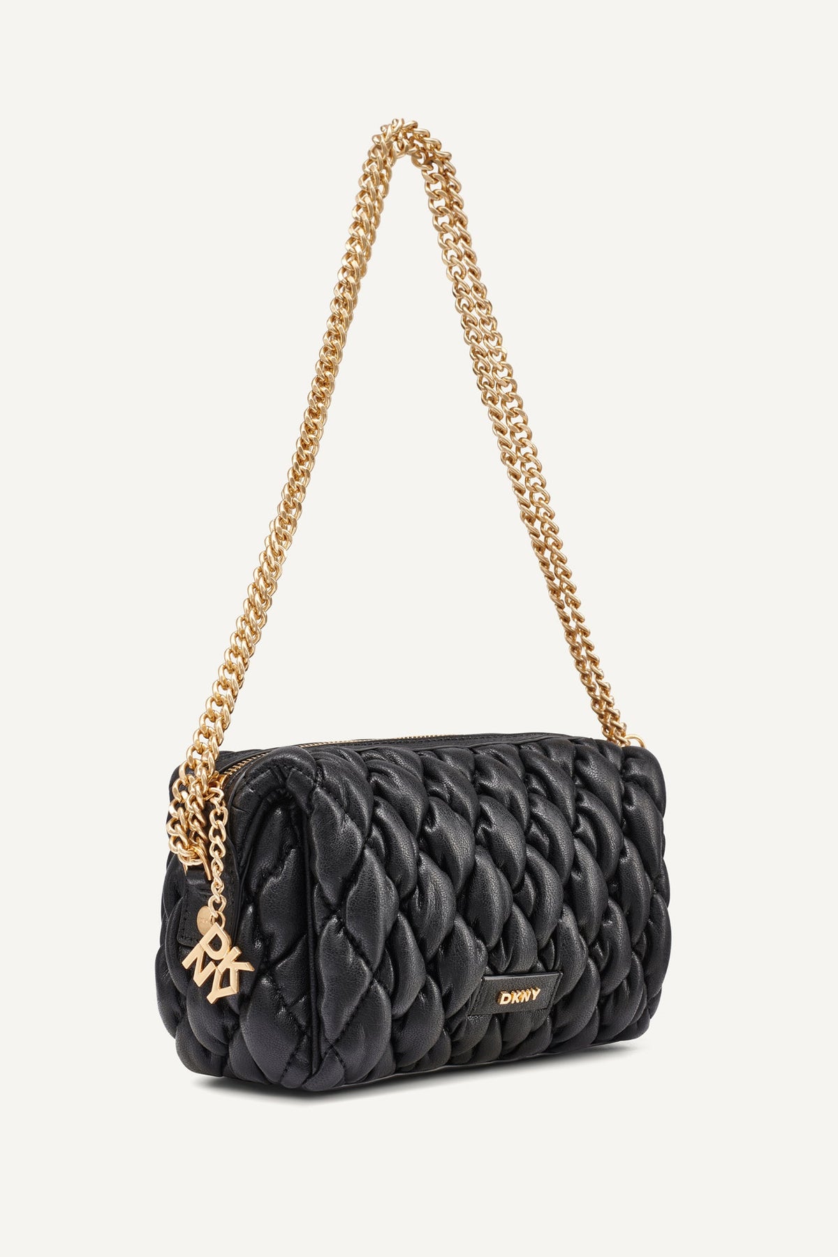 RAYA SMALL SHOULDER BAG Light Taupe | DKNY