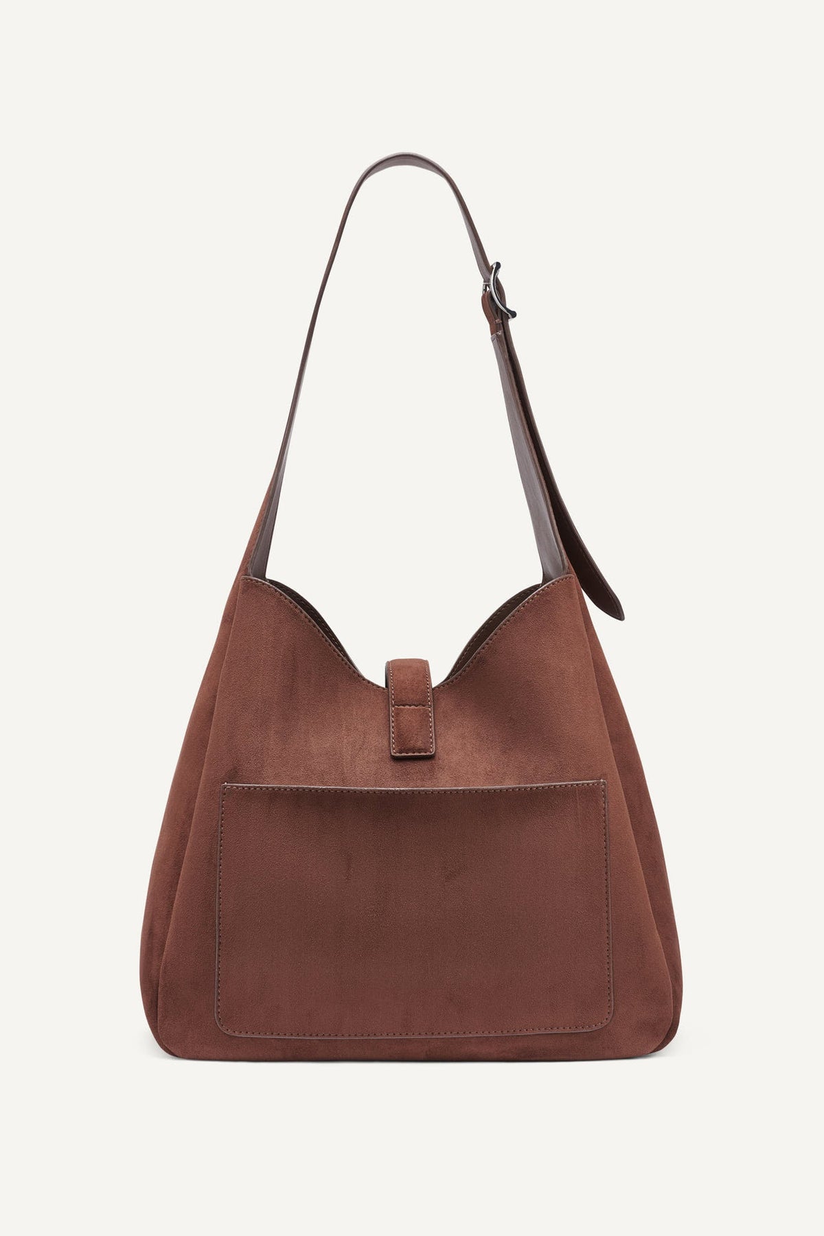 DARIA LARGE HOBO BAG Chocolate | DKNY