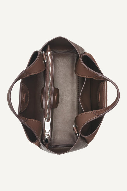 WILLA MINI SATCHEL Saddle | DKNY