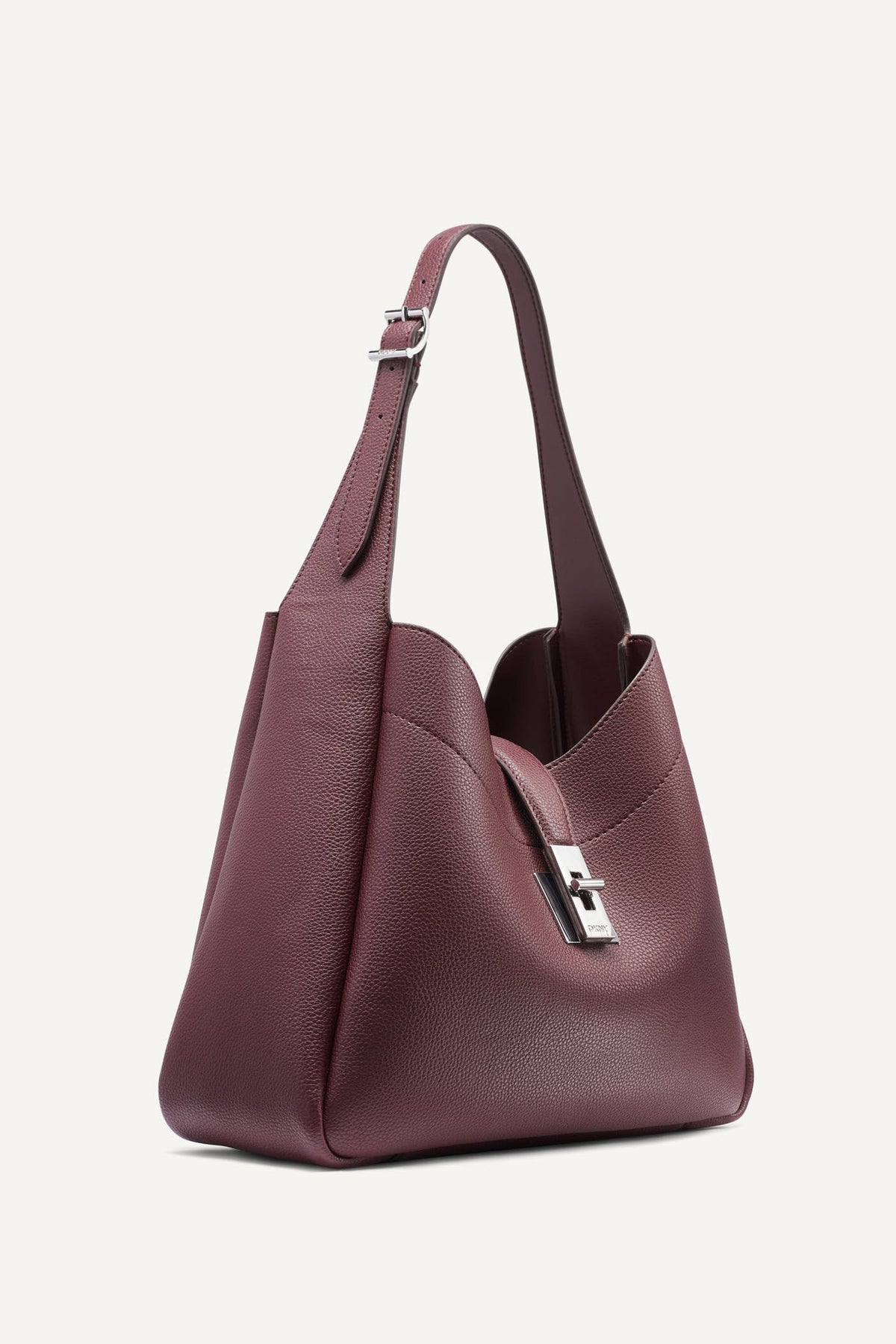 DARIA MEDIUM HOBO BAG Aged Wine | DKNY