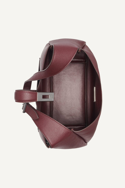 DARIA MEDIUM HOBO BAG Aged Wine | DKNY