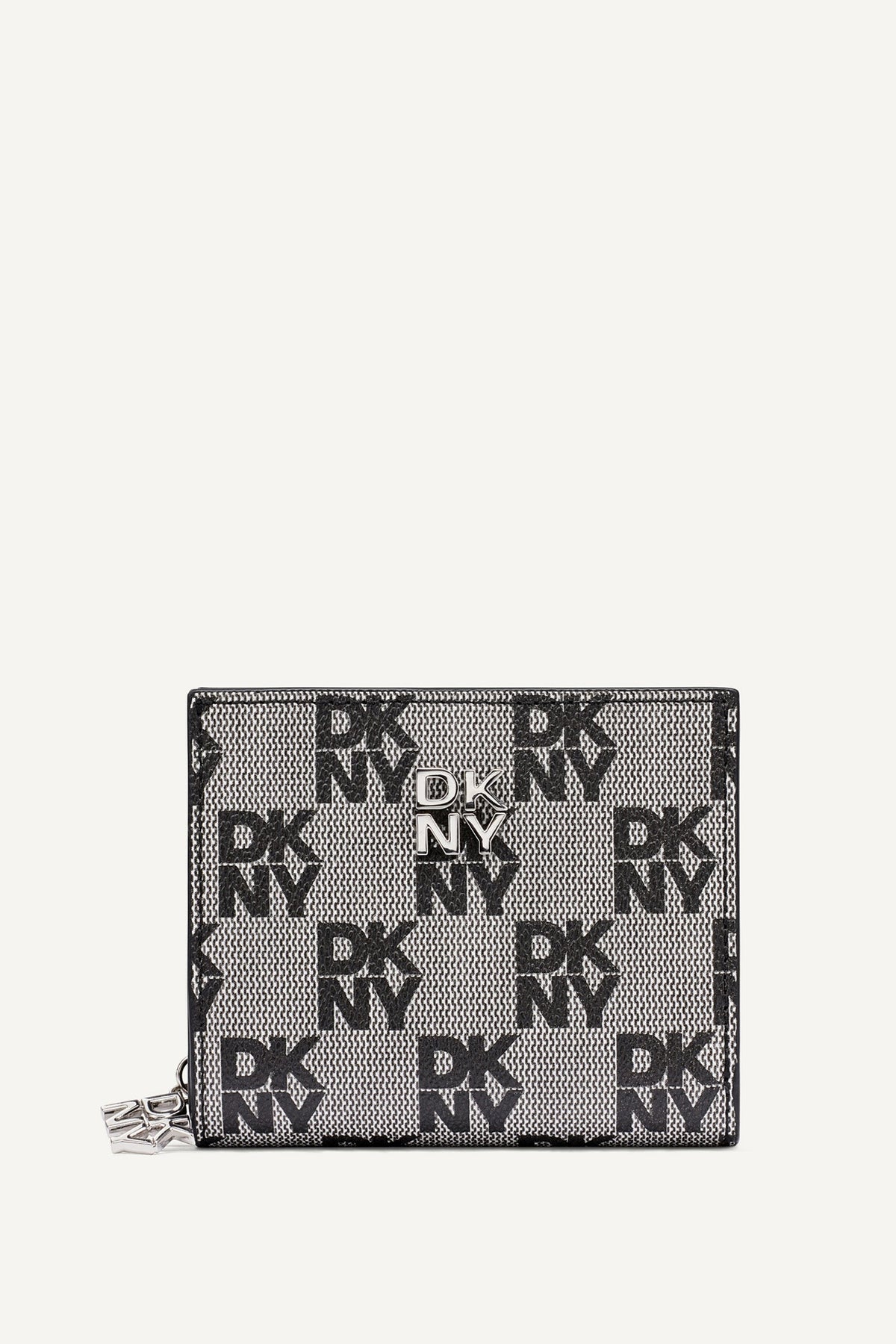 SARAH BIFOLD ZIP WALLET Chino/Cappuccino | DKNY