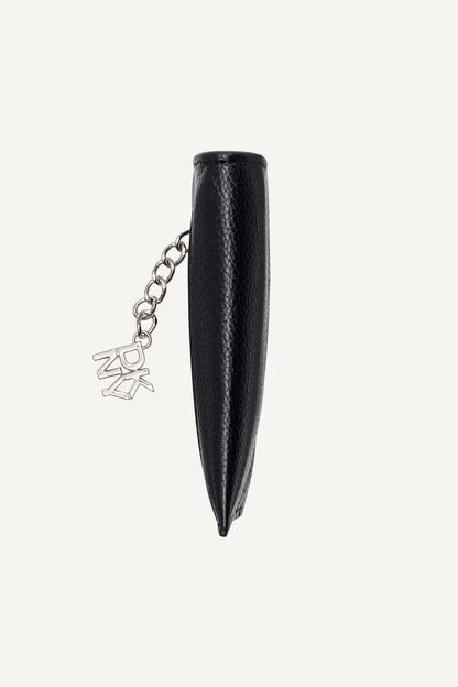 SARAH TOP ZIP CARD HOLDER Hot Pink | DKNY