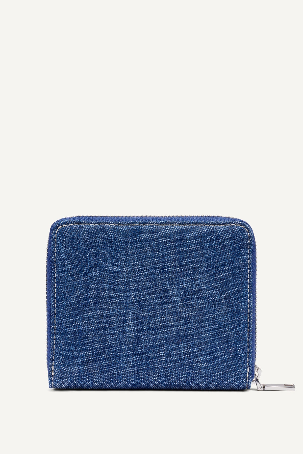HADLEE SMALL ZIP AROUND WALLET Denim | DKNY