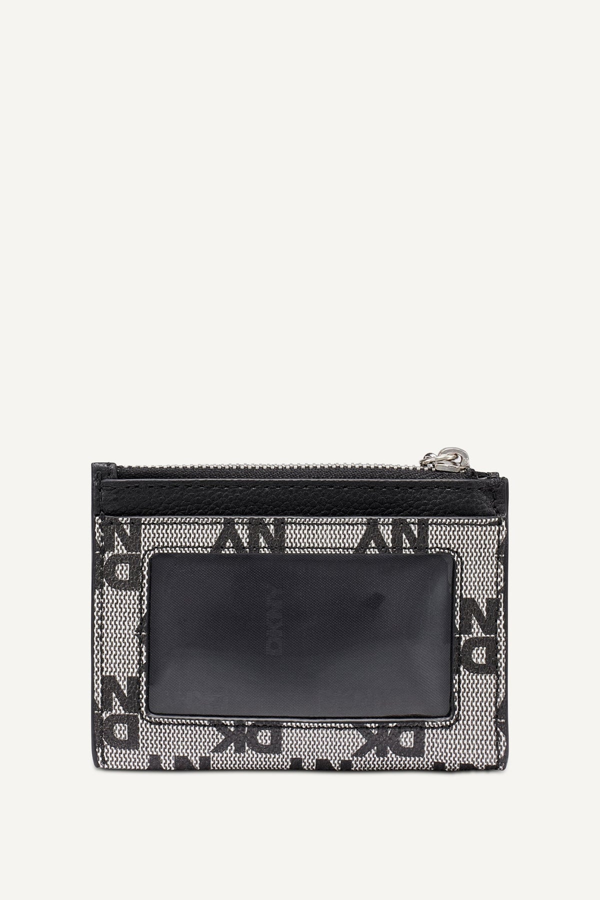 SARAH TOP ZIP CARD HOLDER Chino/Cappuccino | DKNY