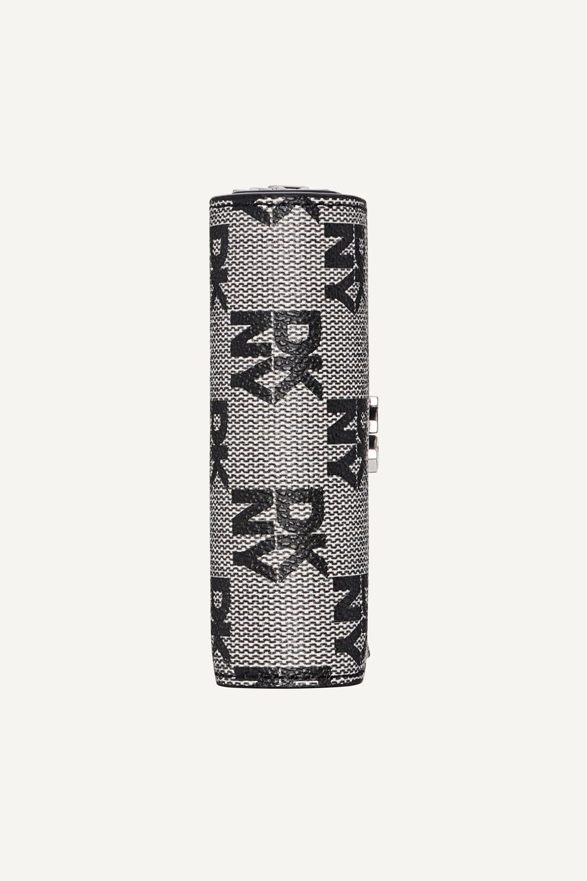 SARAH BIFOLD ZIP WALLET Black Logo Black | DKNY