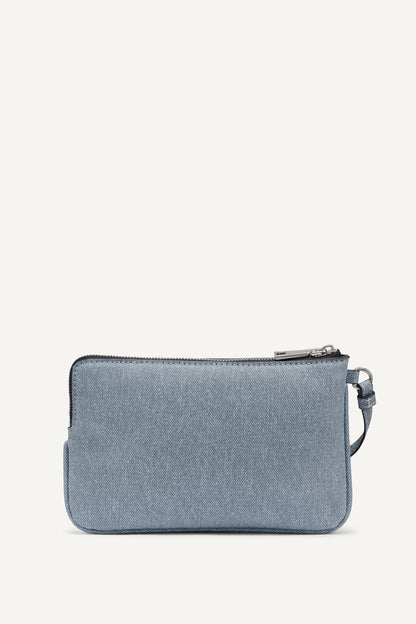 SARAH WRISTLET Denim | DKNY