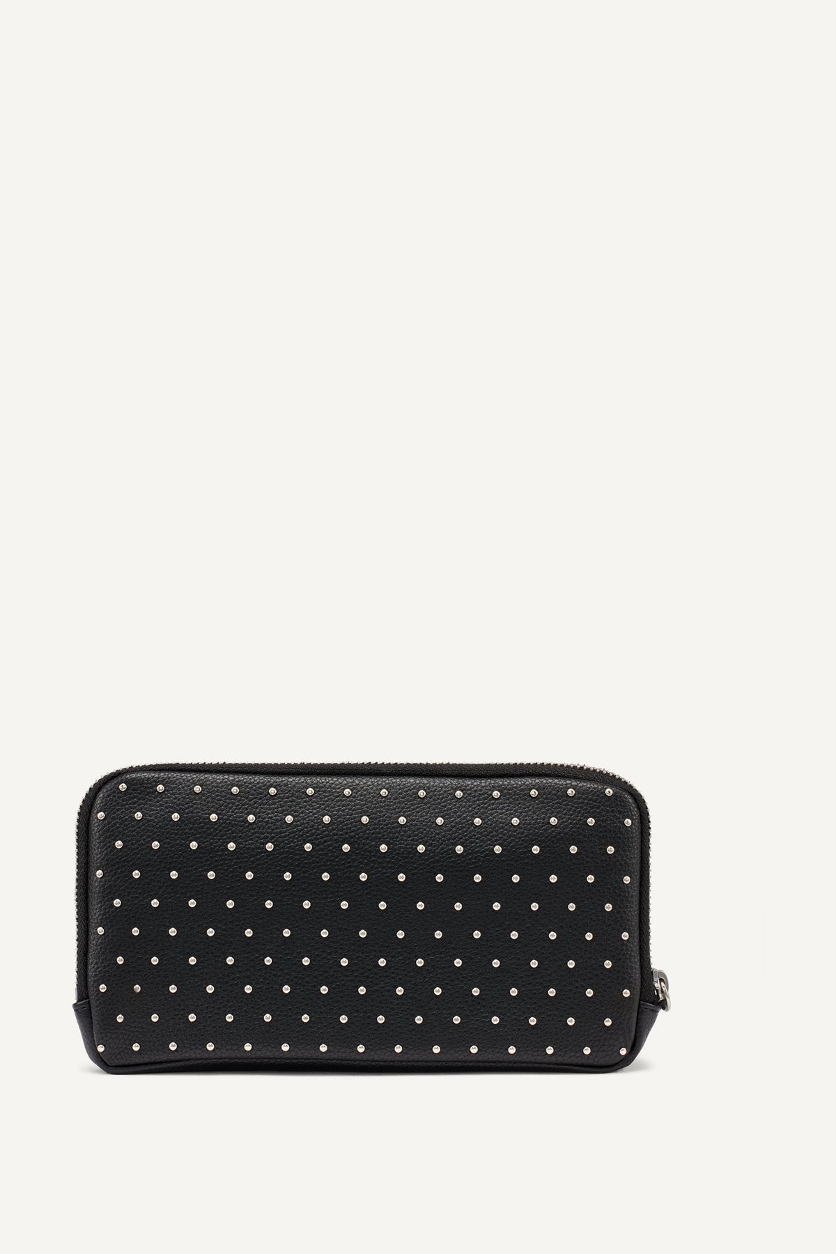 JENNY LARGE ZIP AROUND WALLET Black | DKNY