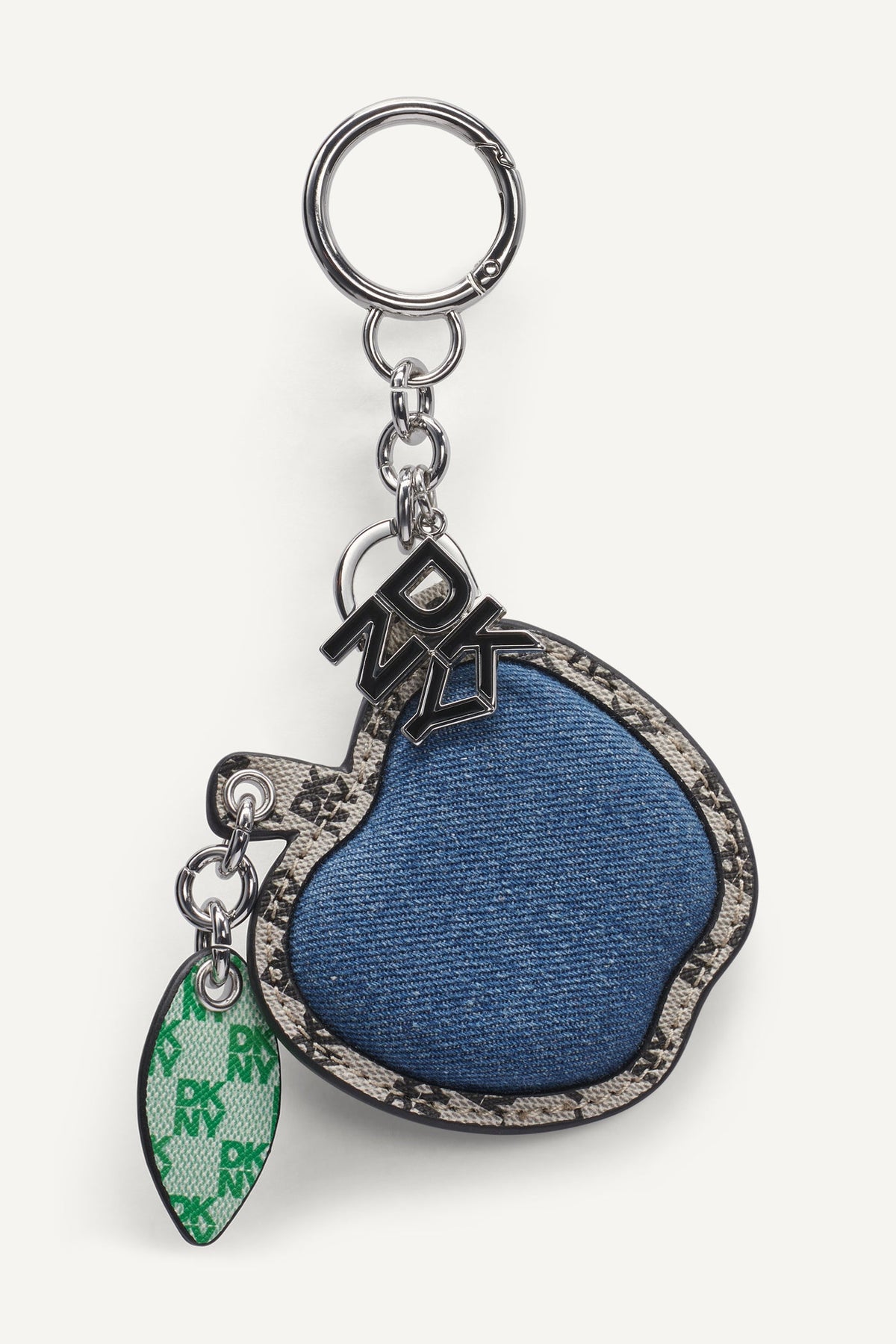 APPLE LOGO CHARM Denim | DKNY