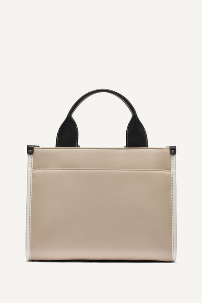 HADLEE SMALL LOGO TOTE Marshmallow | DKNY