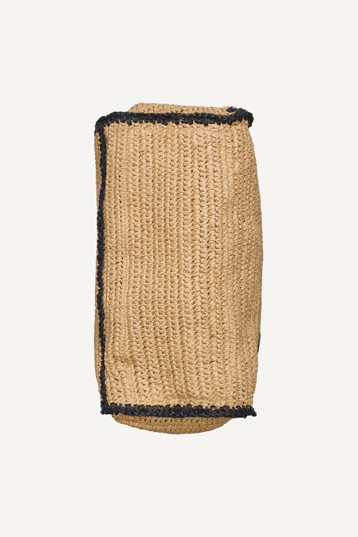 HADLEE MEDIUM WOVEN TOTE Natural/Black | DKNY