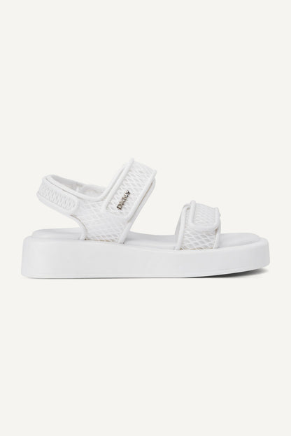 OWYN MESH SLINGBACK SANDAL White | DKNY