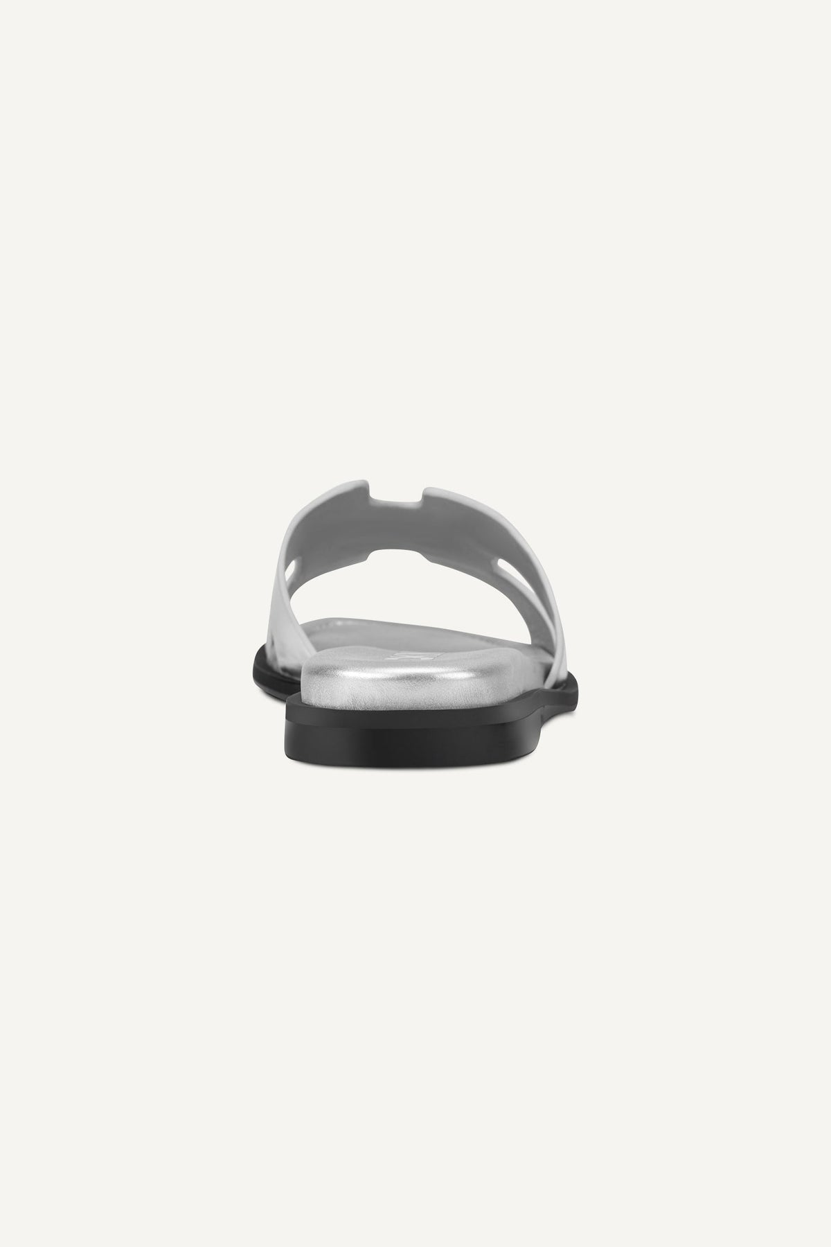 COLUMBA FLAT SLIDE Silver | DKNY