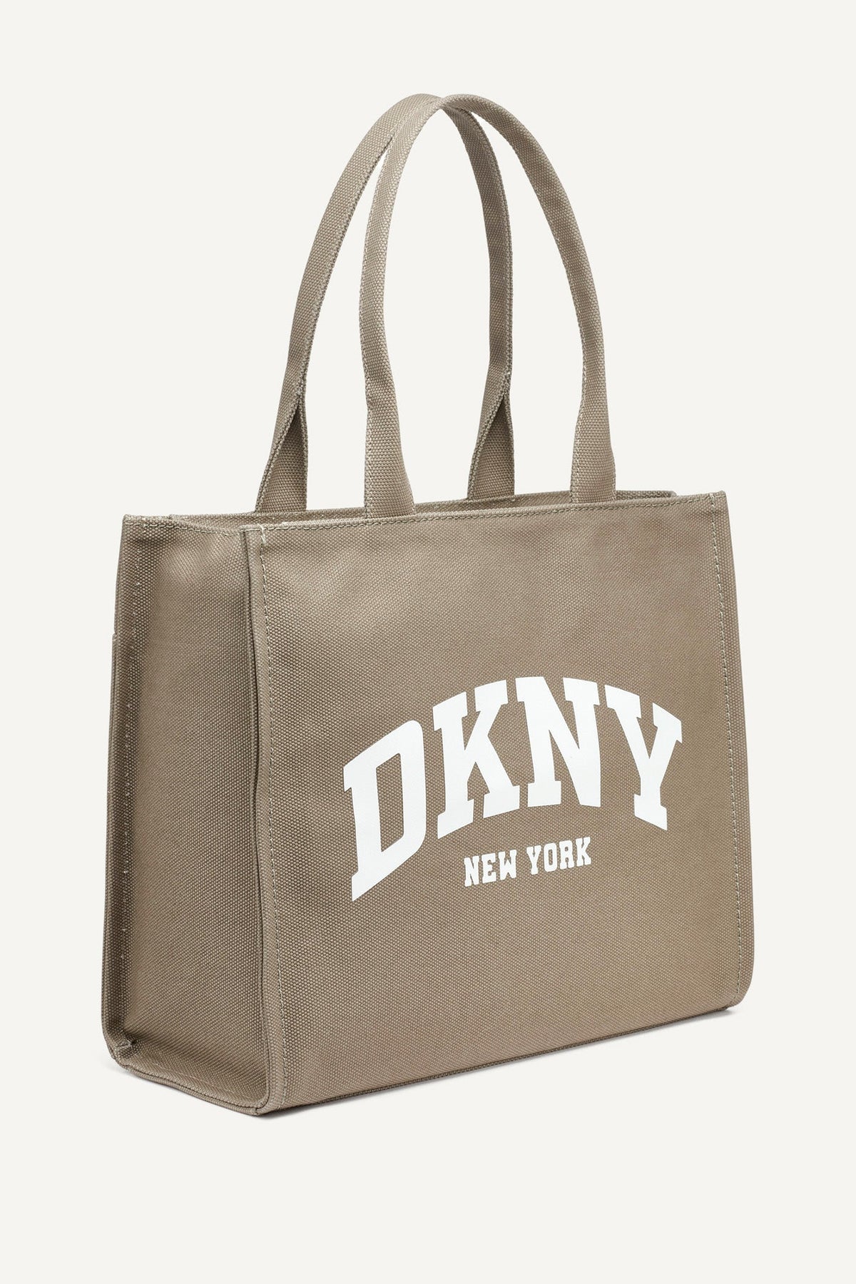 HADLEE LARGE TOTE Light City Khaki/Marshmallow | DKNY