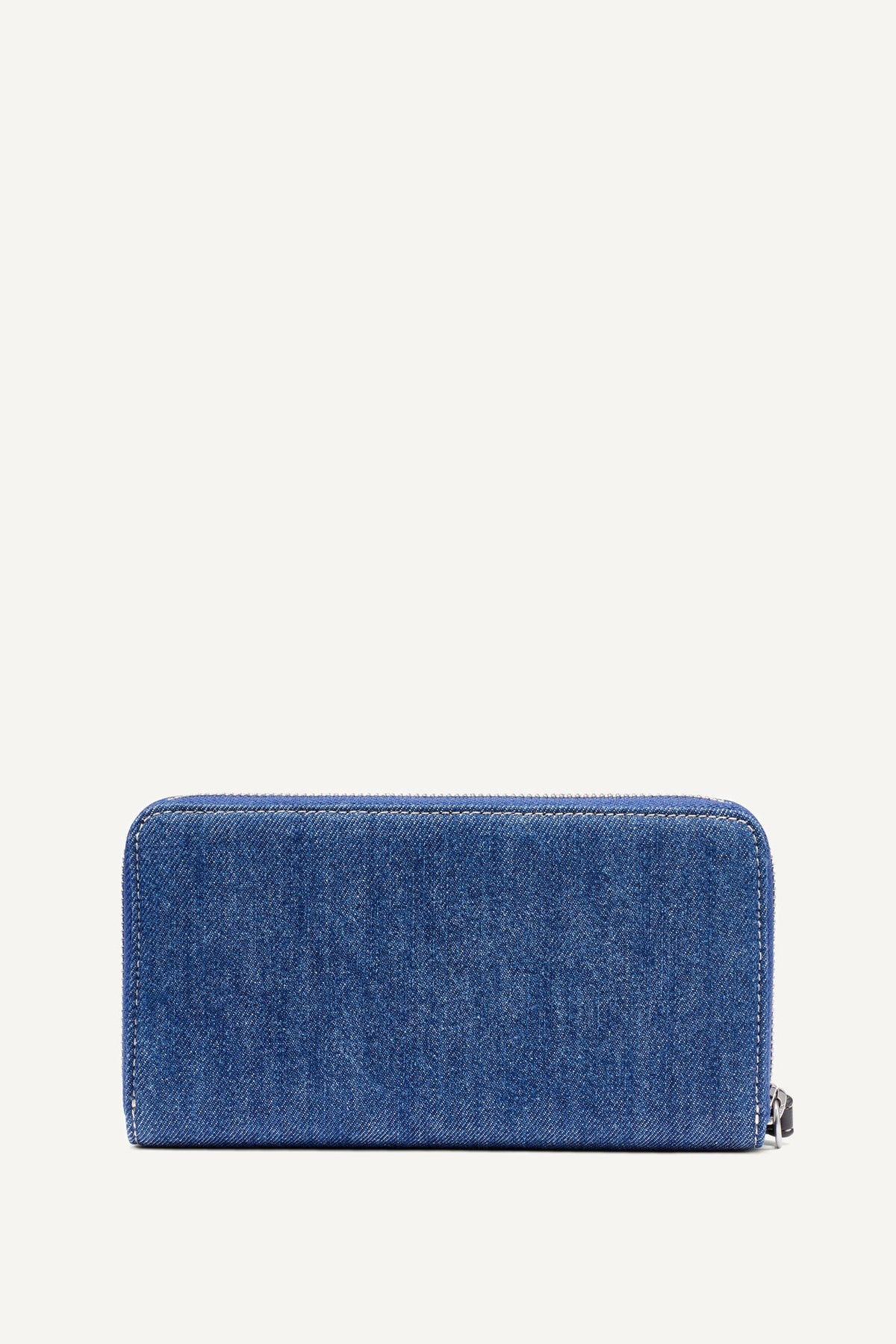 HADLEE LARGE ZIP AROUND WALLET Denim | DKNY