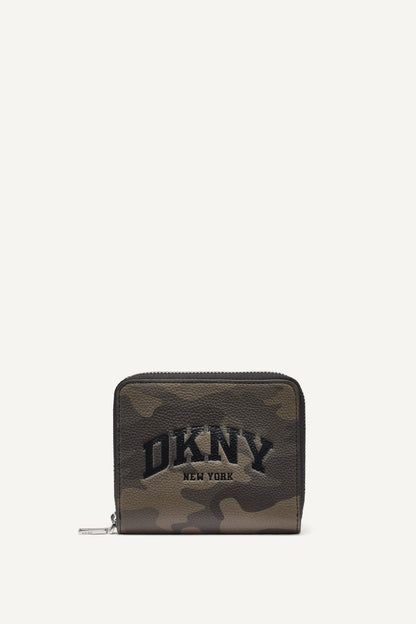 HADLEE SMALL ZIP AROUND WALLET Camouflage | DKNY