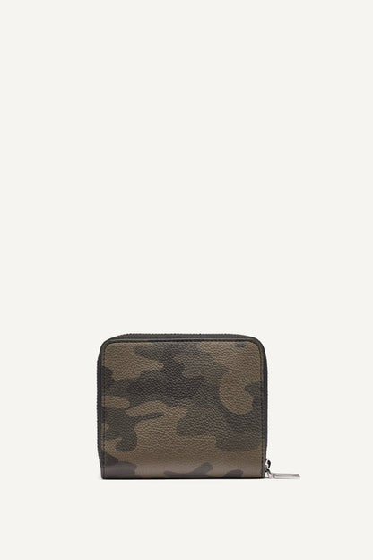 HADLEE SMALL ZIP AROUND WALLET Camouflage | DKNY