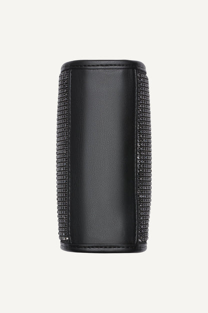 HADLEE MINI CROSSBODY BLACK/SILVER | DKNY