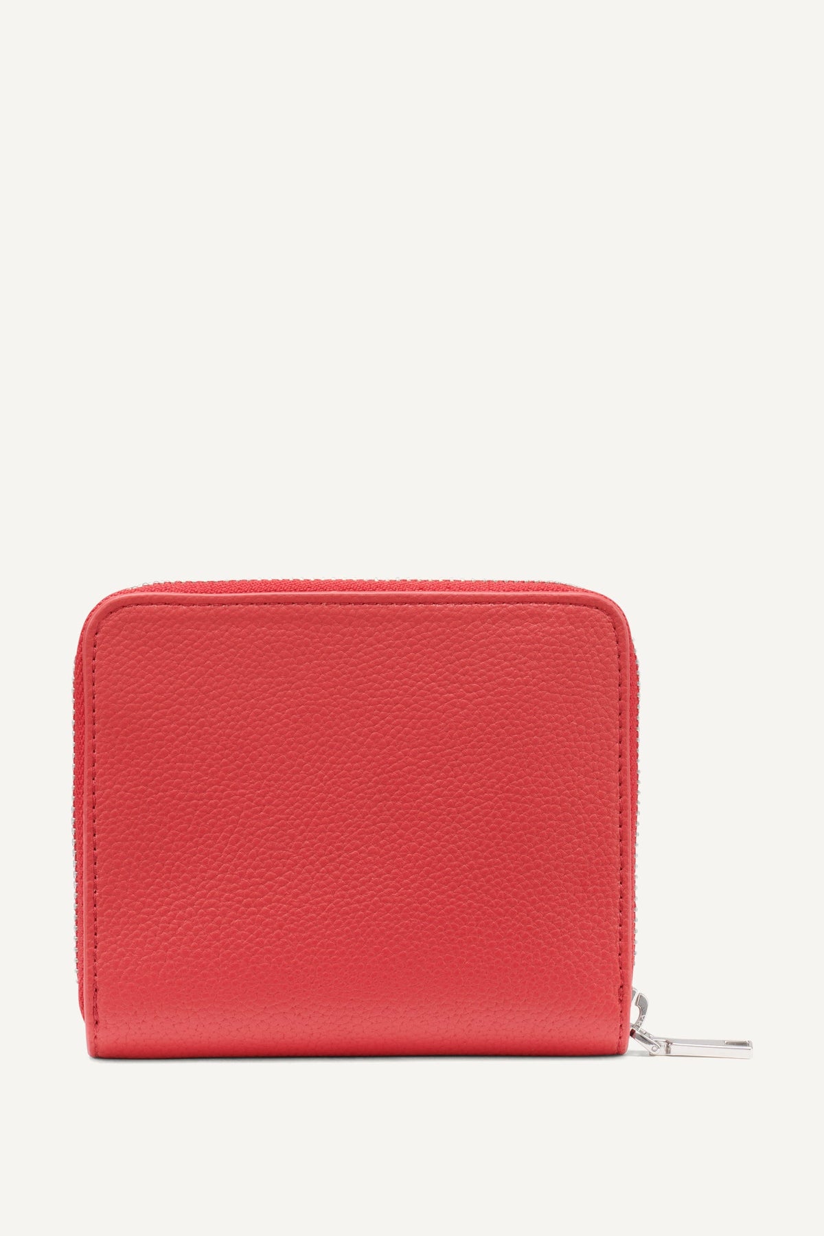 HADLEE SMALL ZIP AROUND WALLET SILVER | DKNY
