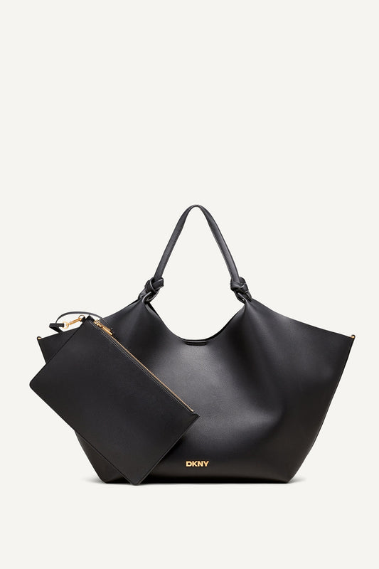 PAULA EXTRA LARGE COMMUTER TOTE Black | DKNY